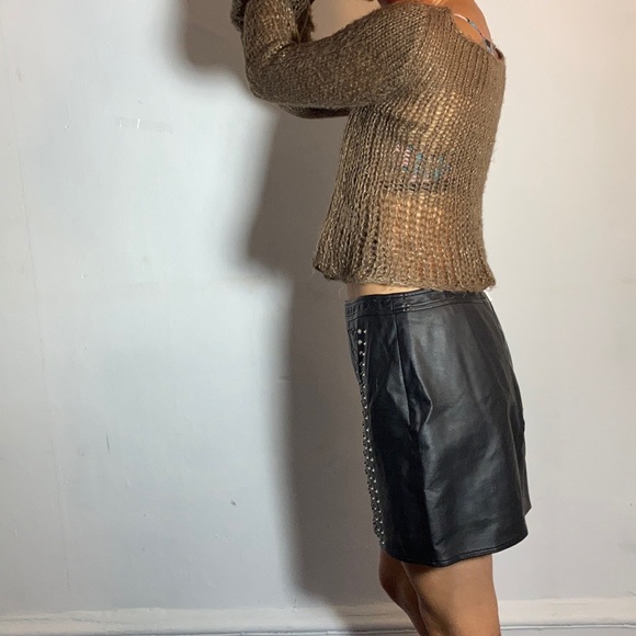 Knitted sweater crop top - Picture 3 of 8